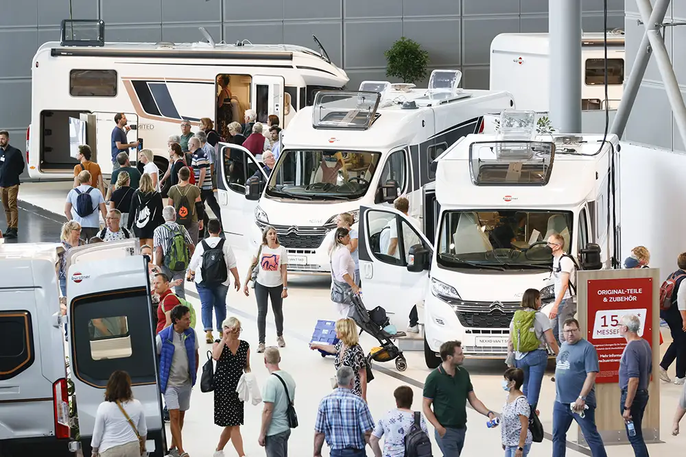 Aktuelle Trends auf dem CARAVAN SALON Düsseldorf 2024