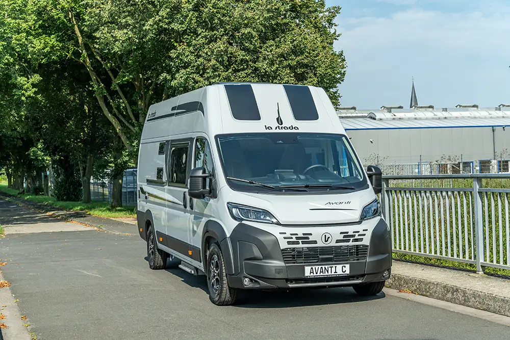 la strada Avanti mit neuem Fiat Ducato