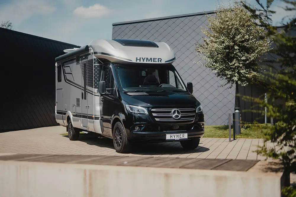 Die neue Blackline-Edition der Hymer B-Klasse