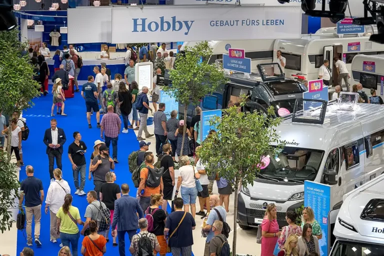 Hobby mit positiver Messebilanz zum Caravan Salon 2024