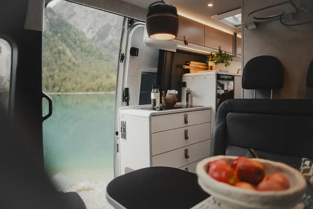 Der Hymer Grand Canyon S 700
Küche