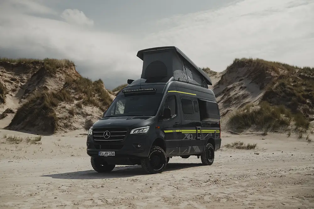 Hymer Grand Canyon S Seitenansicht